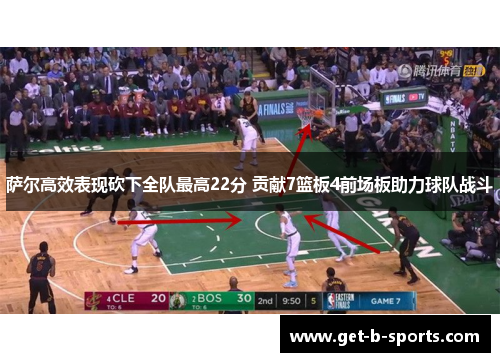 萨尔高效表现砍下全队最高22分 贡献7篮板4前场板助力球队战斗